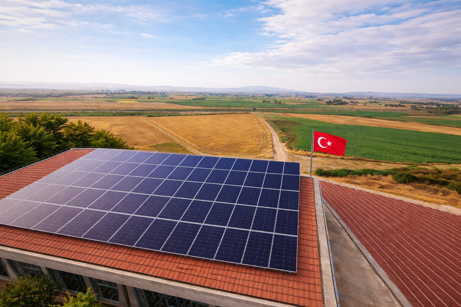 Güneş Enerjisi Santrali Kurulumu - Sapmaz Elektrik